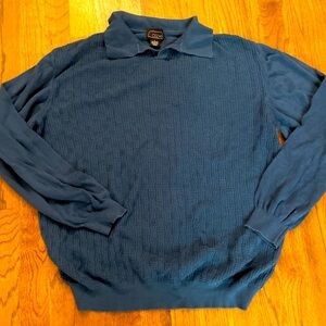 Cezani Blue Men's Sweater